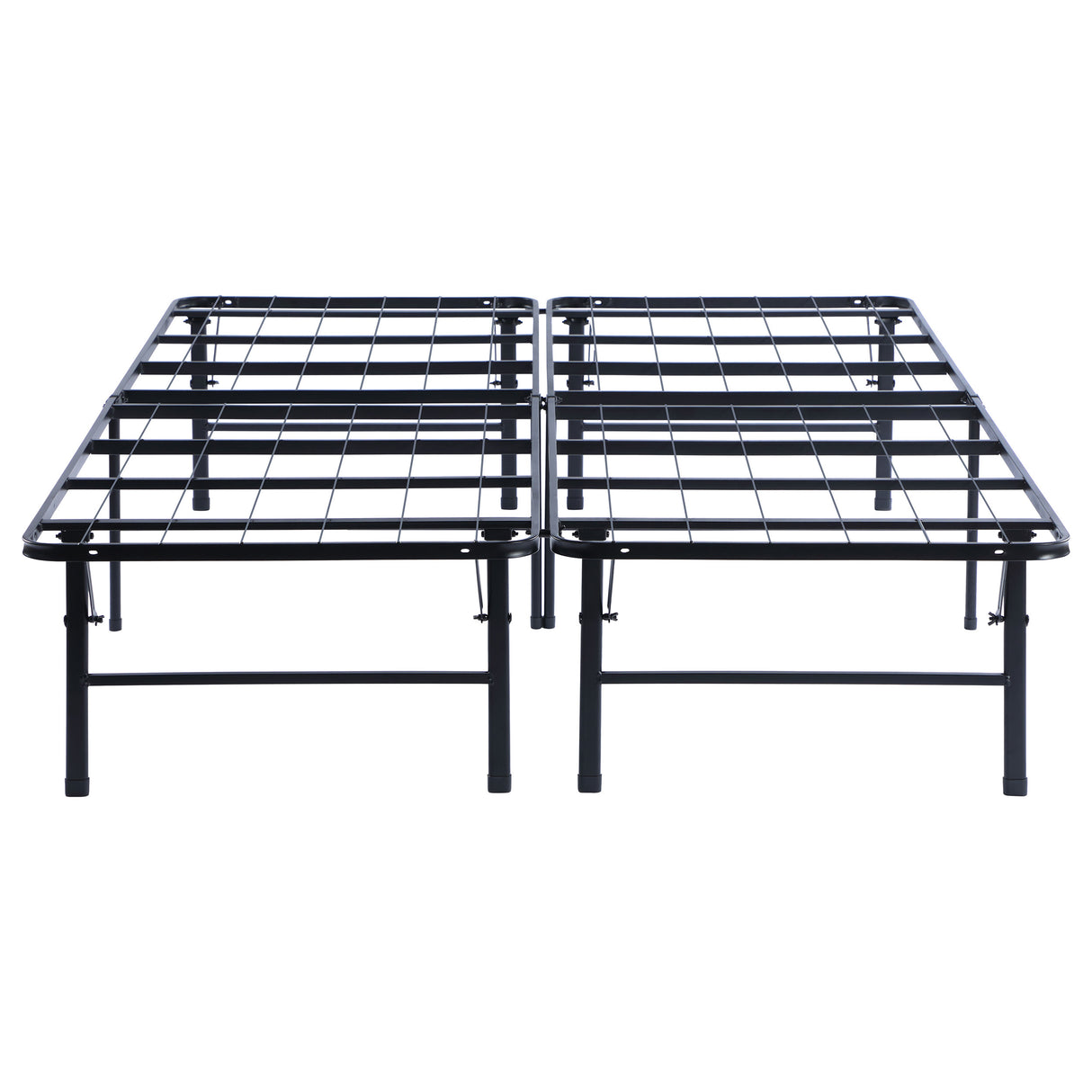 Mabel Metal Eastern King Platform Bed - Black