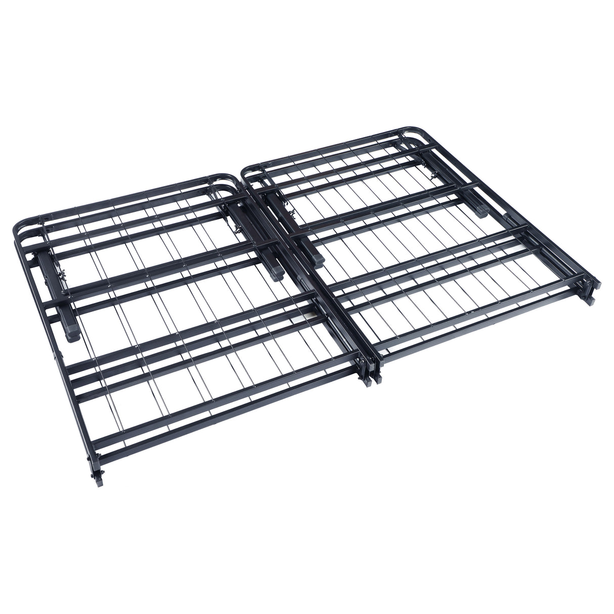 Mabel Metal Eastern King Platform Bed - Black