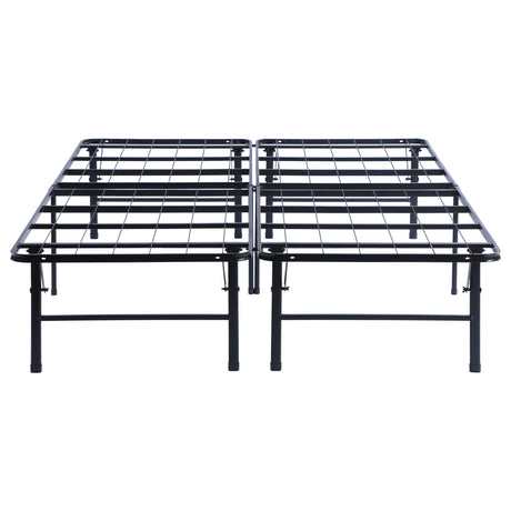 Mabel Metal Queen Mattress Support Platform Bed - Black