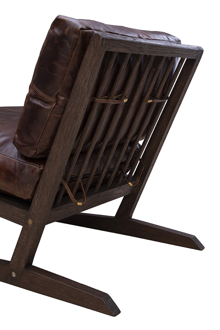 Lezlie - Occasional Chair - Dark Brown