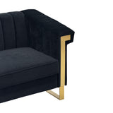 2 Piece Sofa Set With Tufted Back And Deep Seating