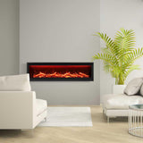 Electric Fireplace With Display