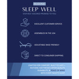 Comfort Care - 14" Euro Top Hybrid Mattress, Plush Comfort