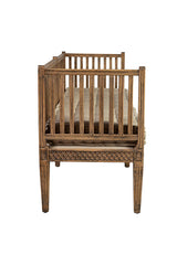 Depaul - Settee - Dark Brown