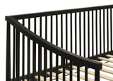 Delgado Windsor Twin Wood Daybed with Trundle, Black