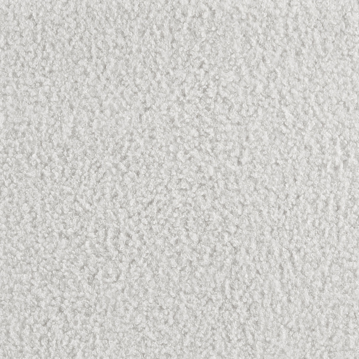 White Fabric Upholstered Eastern King Bed Frame