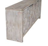 Accent Cabinet Sideboard Buffet Wooden Storage Server in Light Brown