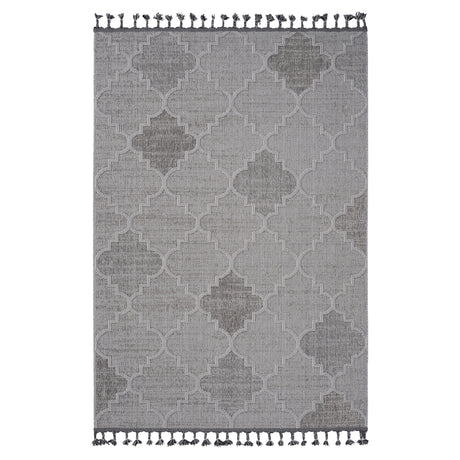 Guros - Indoor / Outdoor Trellis Area Rug - Area Rugs - Alpine Outlets