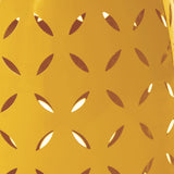 Outdoor Side Table With Barrel Shape