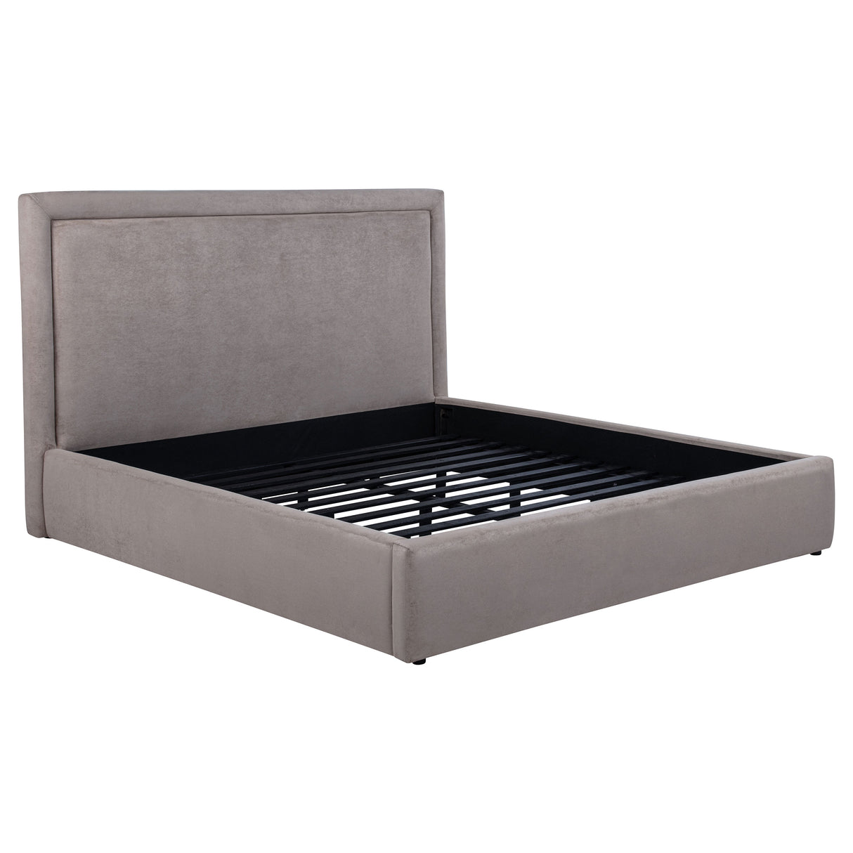 Lawson 54-Inch Eastern King Platform Bed in Mushroom