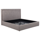 Lawson 54-Inch Eastern King Platform Bed in Mushroom