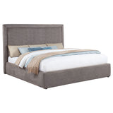 Lawson 54-Inch Eastern King Platform Bed in Mushroom