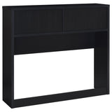 Westpark 49-Inch Full Bookcase Headboard Black