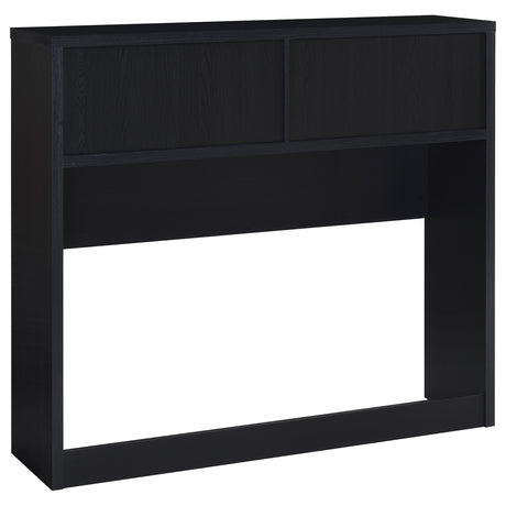 Westpark 49-Inch Full Bookcase Headboard Black