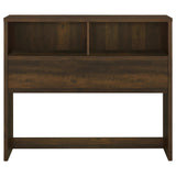 Westpark 49-Inch Full Bookcase Headboard Dark Pine
