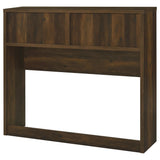 Westpark 49-inch Full Bookcase Headboard Dark Pine