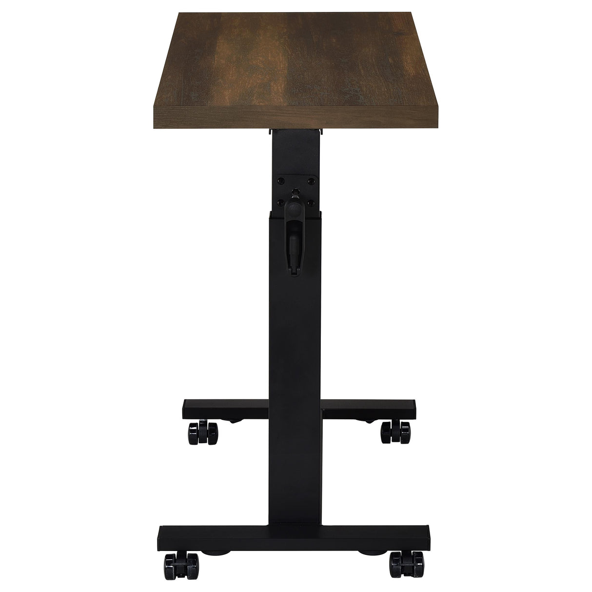 Westpark Height Adjustable Mobile C-Table, Dark Pine