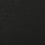 Medley Genuine Leather Eastern King Platform Bed Black