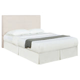 Pirro Upholstered Queen or Full Panel Headboard in Sand