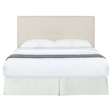 Pirro Upholstered Queen or Full Panel Headboard in Sand
