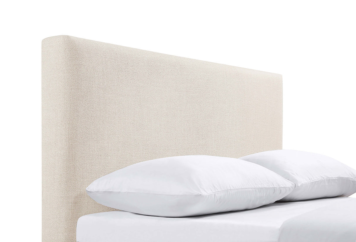 Pirro Upholstered Queen or Full Panel Headboard in Sand