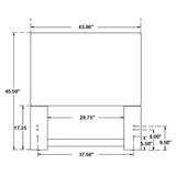 Pirro Upholstered Twin Panel Headboard, Sand