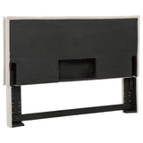 Izzy Upholstered Queen or Full Panel Headboard Sand