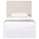 Izzy Upholstered Twin Panel Headboard in Sand