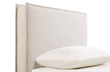 Izzy Upholstered Twin Panel Headboard in Sand