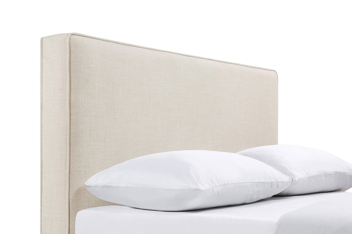 Kosmo Upholstered King Panel Headboard in Sand