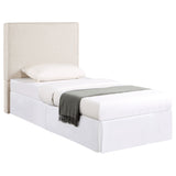 Kosmo Upholstered Twin Panel Headboard in Sand