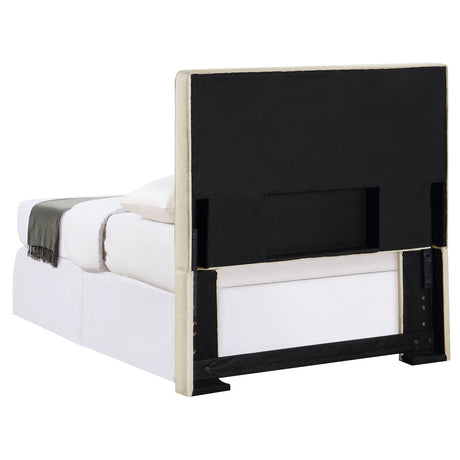 Kosmo Upholstered Twin Panel Headboard in Sand