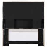 Kosmo Upholstered Twin Panel Headboard in Sand