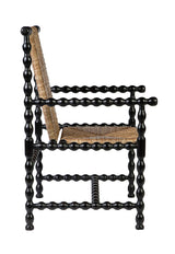 Wichita - Occasional Chair (Set of 2) - Black / Light Brown