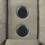 Bruno - Power Reclining Loveseat With Bluetooth Speakers