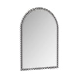 Vintage Iron Art Arch Mirror, Wall Hanging Or Table Display