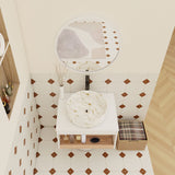 Floating Bathroom Vanity With Vessel Sink