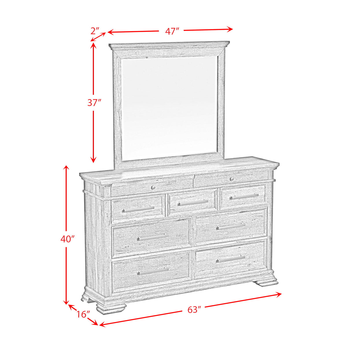 Park Ridge - 9-Drawer Dresser