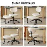 Ergonomic Cross Legged Office Chair With Back Support