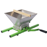 Manual Fruit Wine Press And Crusher For Kitchen, 100% Natural Juice Maker - Green
