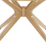 32 Inch Mid - Century Round Wood Coffee Table - Coffee Tables available at Alpine Outlets in Denver