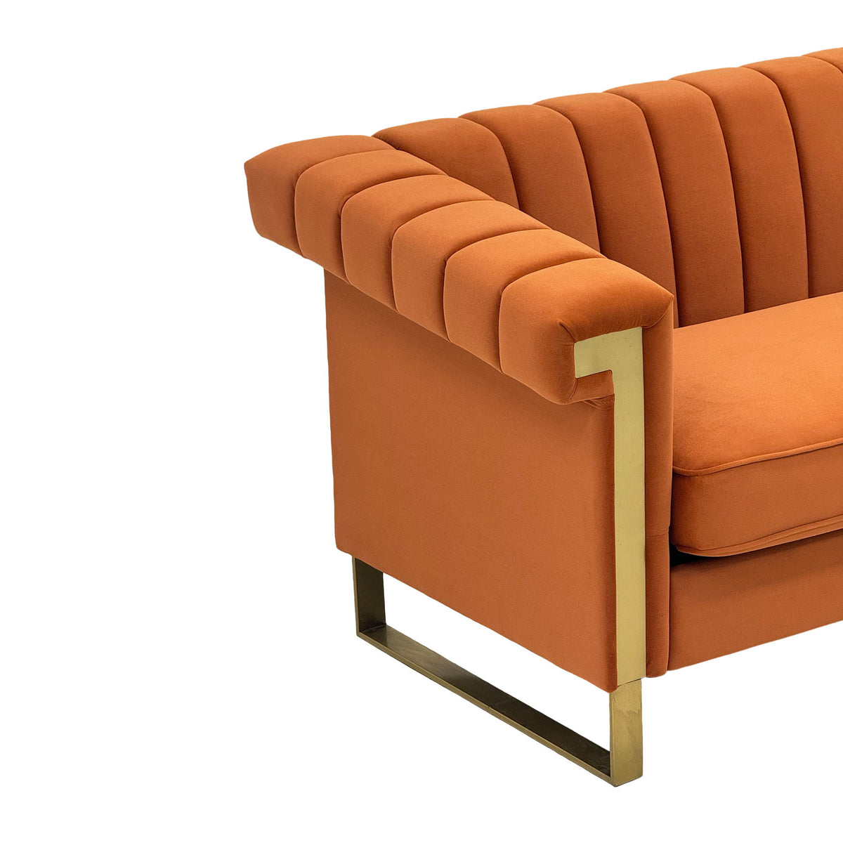 2 Piece Sofa Set With Tufted Back And Deep Seating