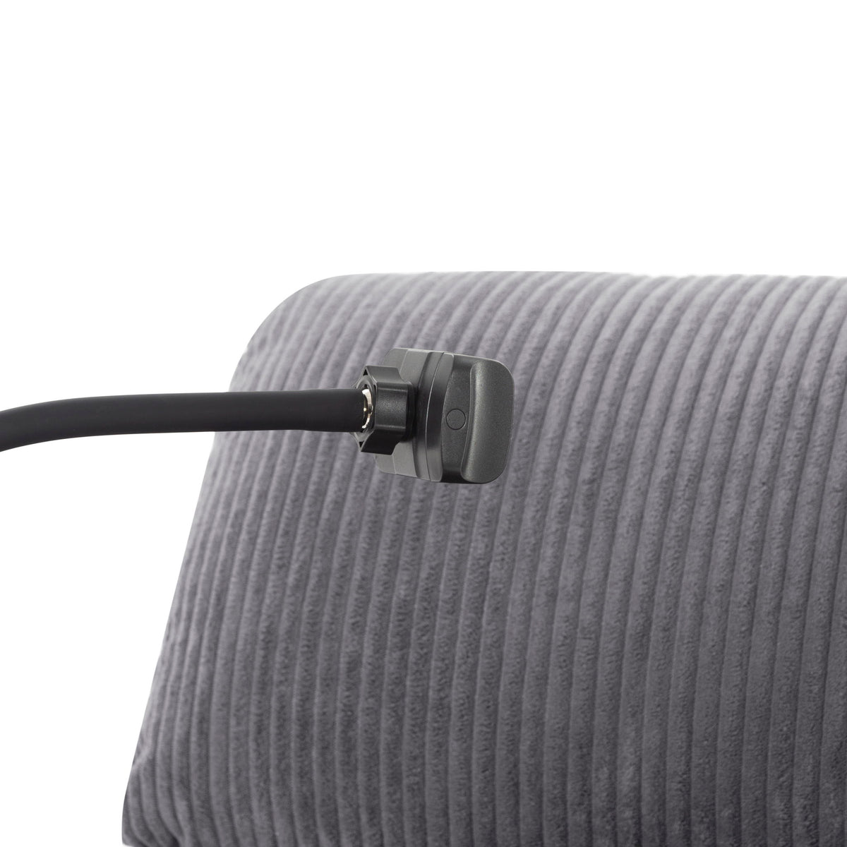 Adjustable Manual Recliner, Ergonomic Lounge Chair With Phone Holder And 2 Cup Holders