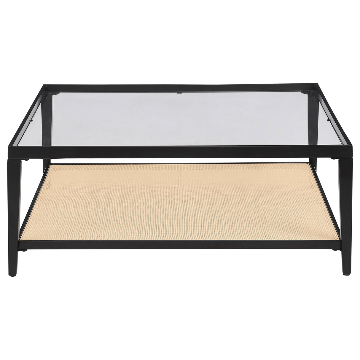 Kenneth - Square Coffee Table - Black