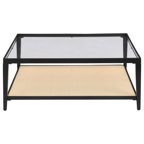 Kenneth - Square Coffee Table - Black
