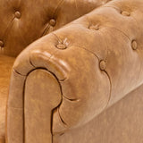 2 Piece Sofa Set With Rolled Armrests