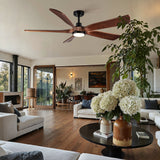 Ceiling Fan With Light And Remote Control