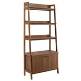 33 Inch Tiered Display Bookshelf with Concealed Storage - Bookcases available at Alpine Outlets in Denver