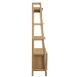 33 Inch Tiered Display Bookshelf with Concealed Storage - Bookcases available at Alpine Outlets in Denver