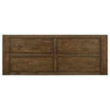 Amarillo - Rectangular Counter Height Dining Table - Rustic Brown